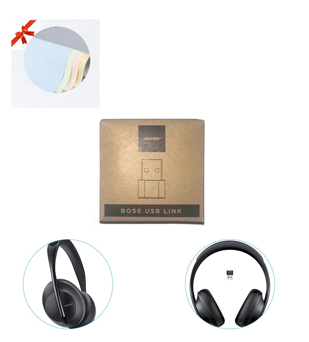 Bose USB Link Adapter Bluetooth Module Receiver Noise Cancelling Headphones 700