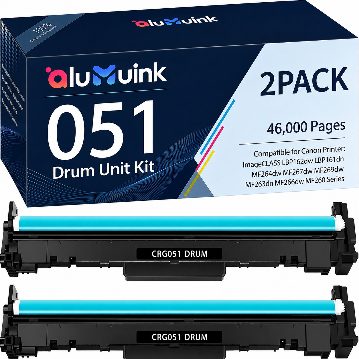 051 Drum Unit Compatible for MF267dw MF269dw MF264dw LBP162dw MF269dw MF266dw