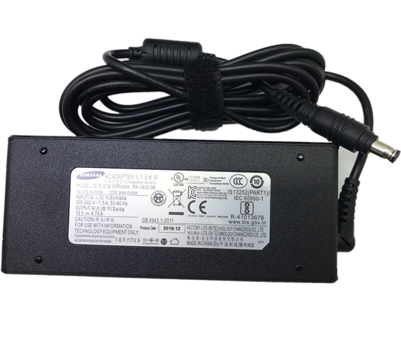 Original SAMSUNG 19V 4.74A 90W AC Adapter Charger PA-1900-98 BA44-002 5.5*3.0mm