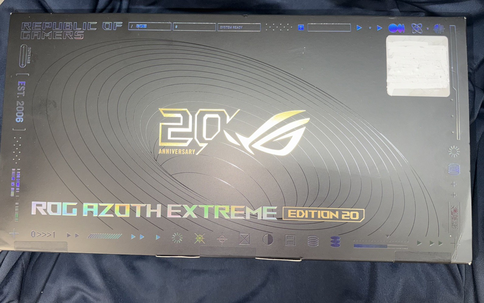 New ASUS ROG Azoth Extreme 75% Wireless Mechanical Gaming Keyboard 20th Edition