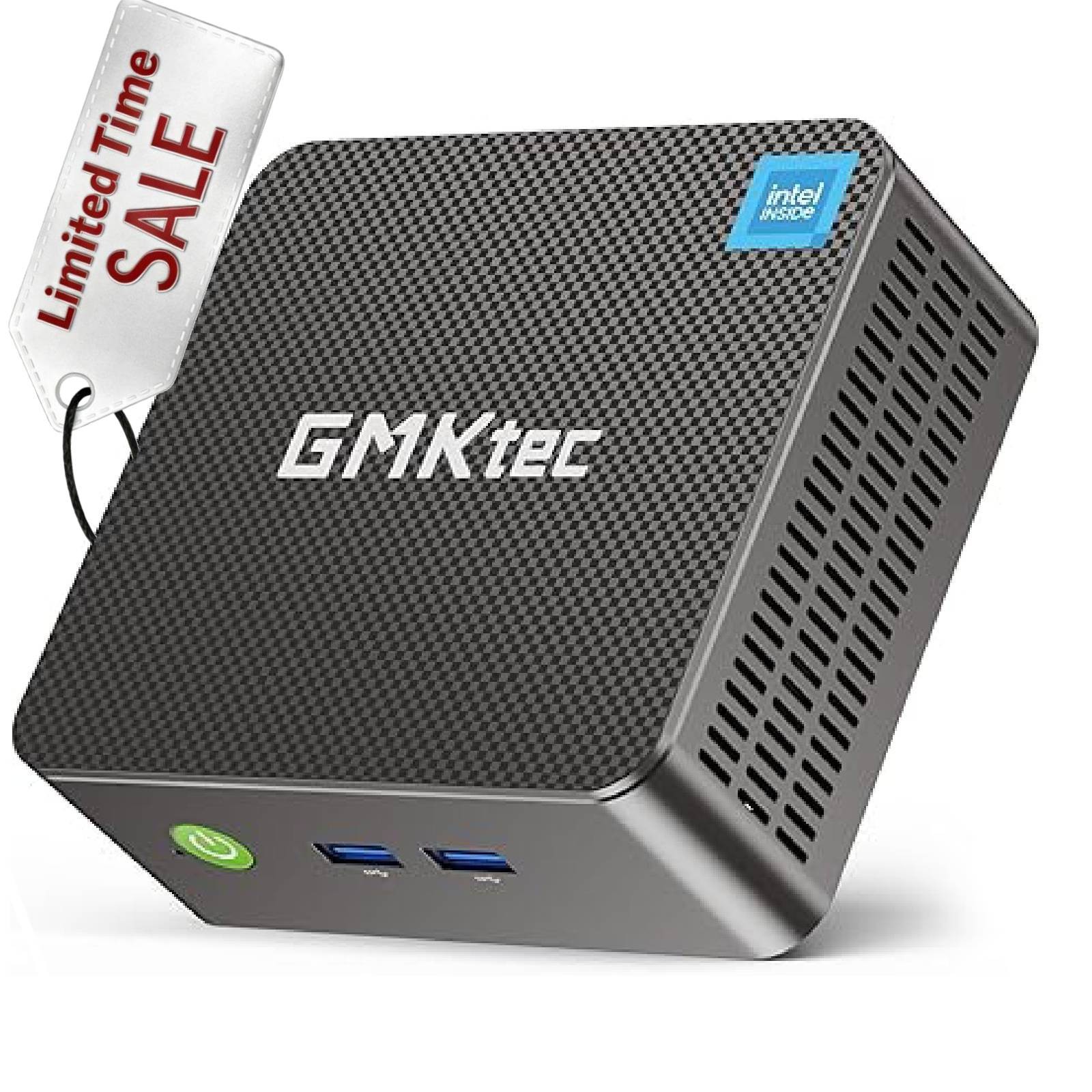 GMKtec G3S Mini PC ‎Intel Alder Lake N95 8GB DDR4 RAM 256GB SSD Windows 11 Pro