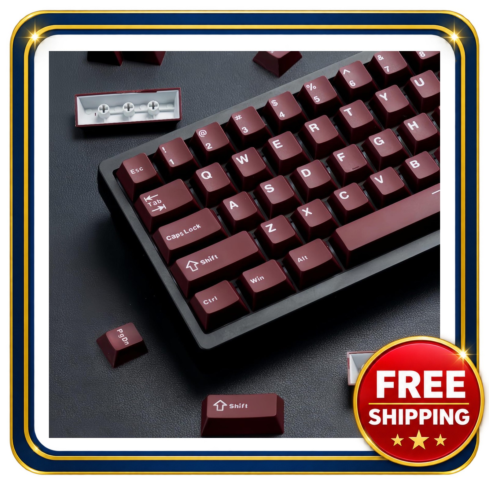 Dagaladoo Double Shot PBT Cherry Profile Keyboard Keycap Set