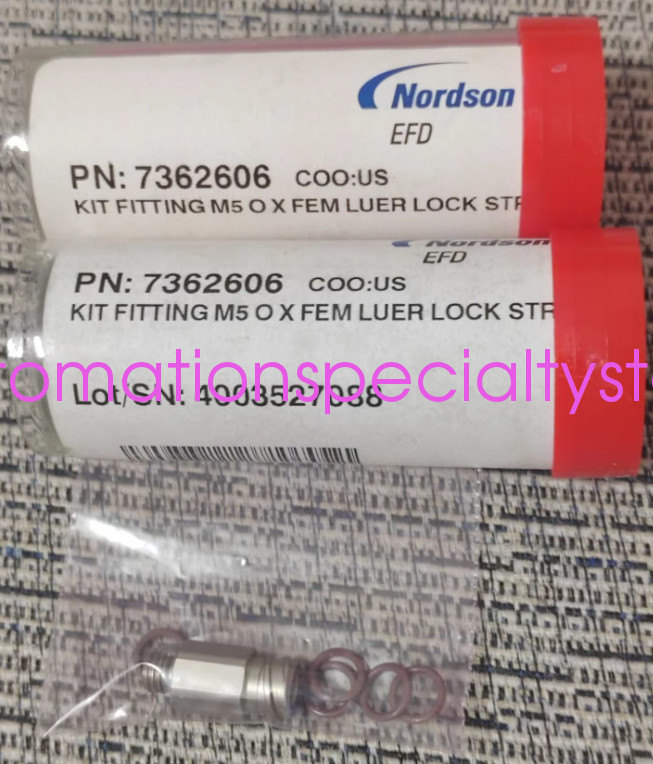 1PCS NEW Nordson 7362606 Jet valve syringe adapter shipping Via DHL or Fedex
