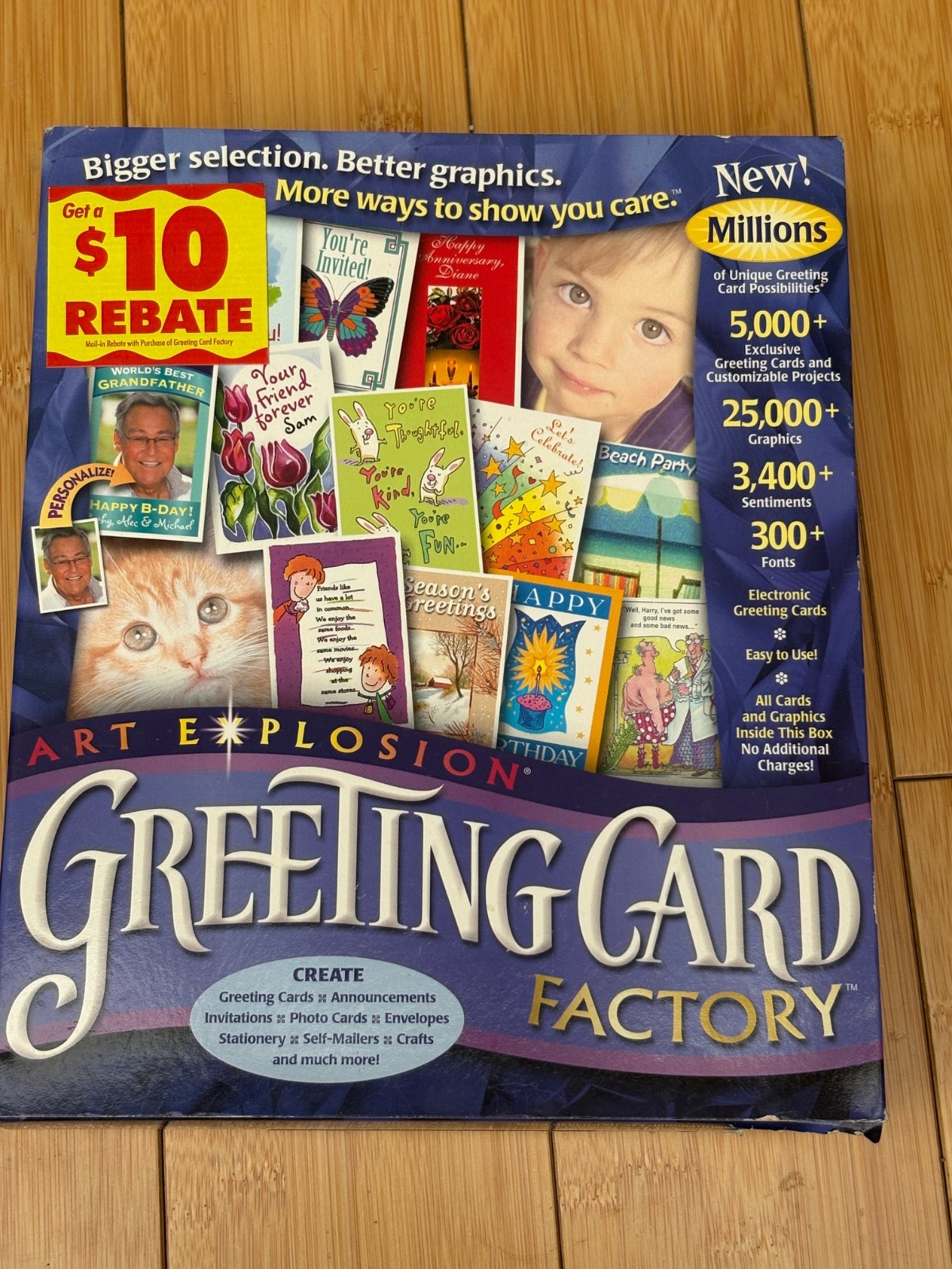 NOVA DEVELOPMENT GREETING CARD FACTORY NEW IN SEALED BOX