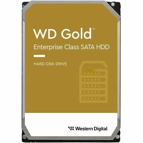 WD Gold WD142KRYZ 14 TB Hard Drive - 3.5  Internal - SATA (SATA/600) - Conventio