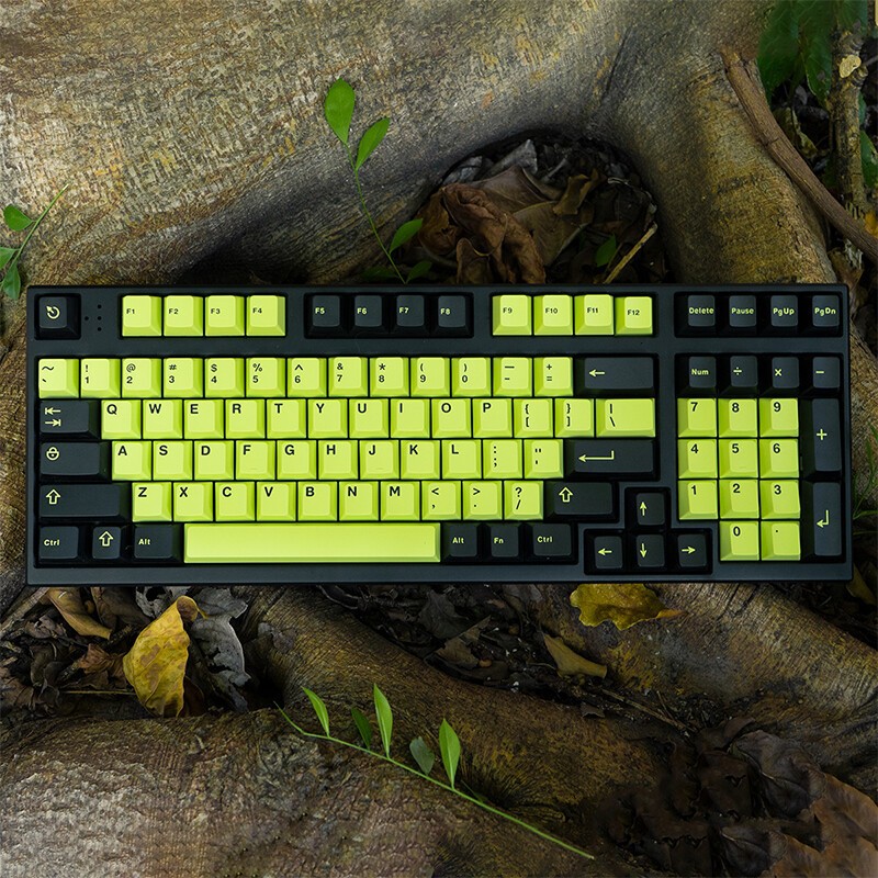 Gmk Copy Icon Toxic Keycap Cherry Profile Abs 253pcs/set Halloween Gift Network