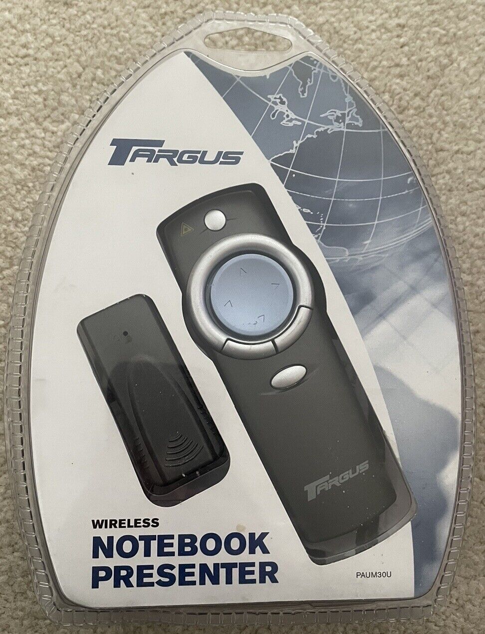NEW Targus PAUM30U 2.4GHz Notebook Wireless Presenter Laser Pointer Clicker