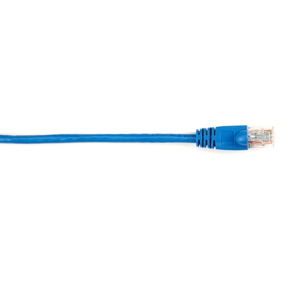 Black Box Cat6Pc-025-Bl Cat6 250-Mhz Molded Snagless Stranded Ethernet Patch