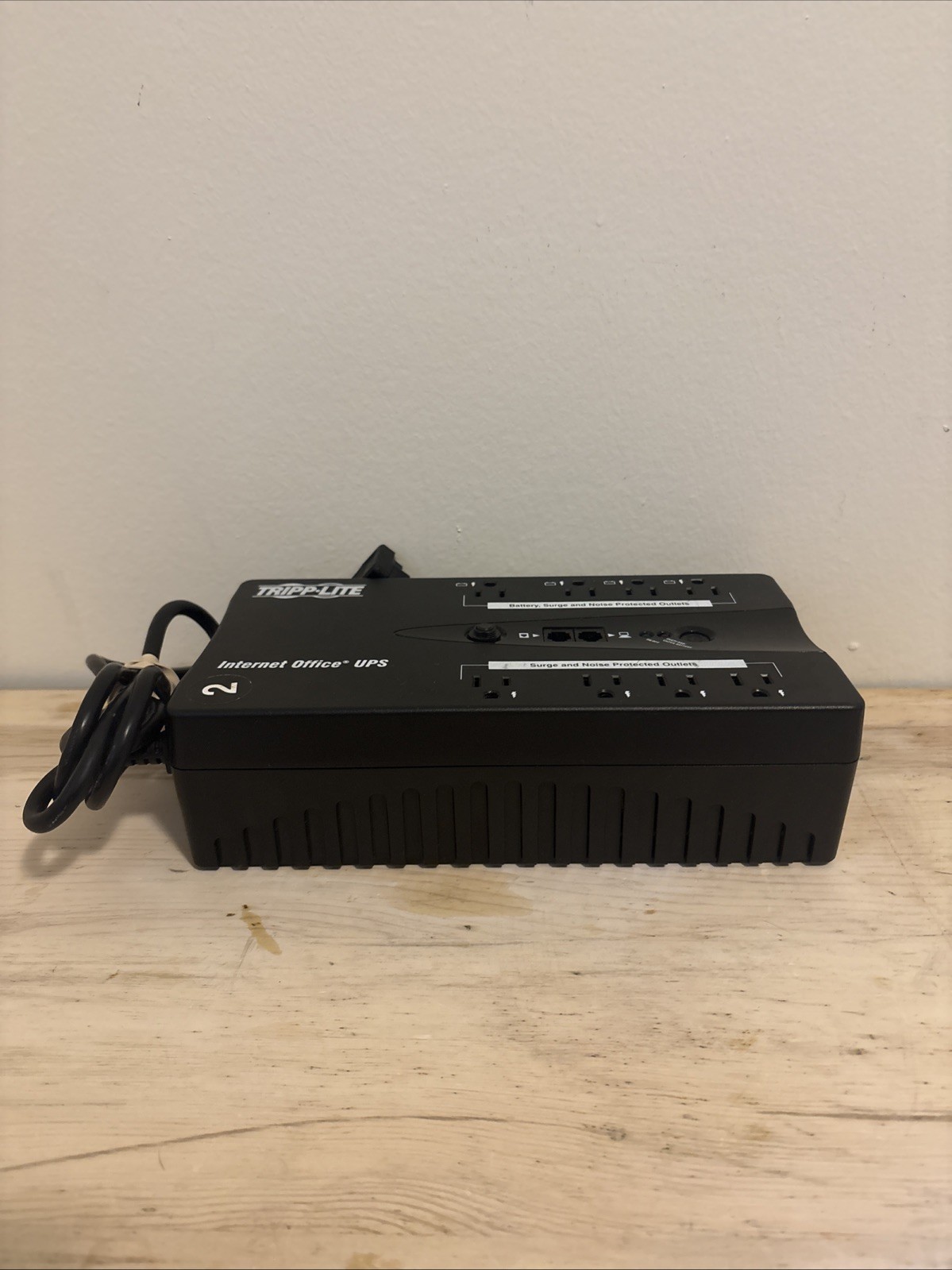 Tripp Lite INTERNET550U Internet Office Series 300W 8 Outlet UPS Surge Protector
