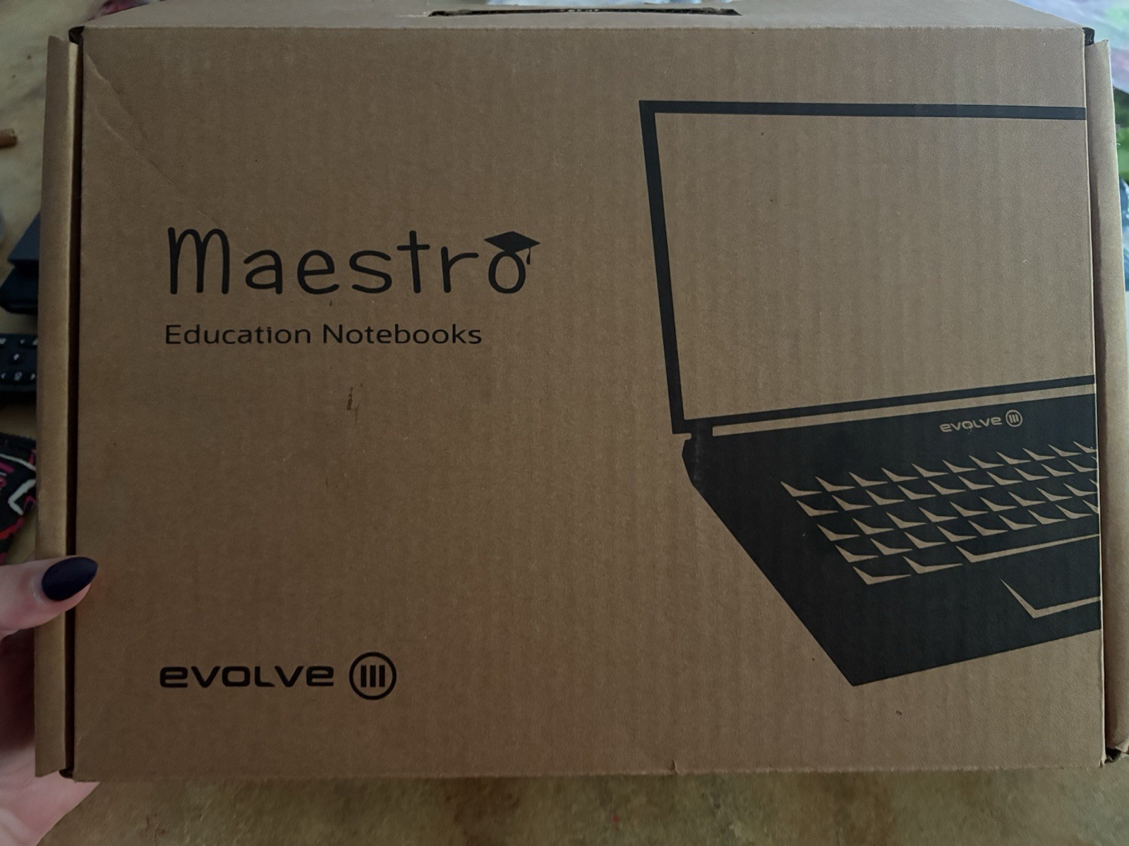 Microsoft Evolve III Maestro 11.6'' 64GB , 1.1GHz, 4GB RAM Laptop W Case