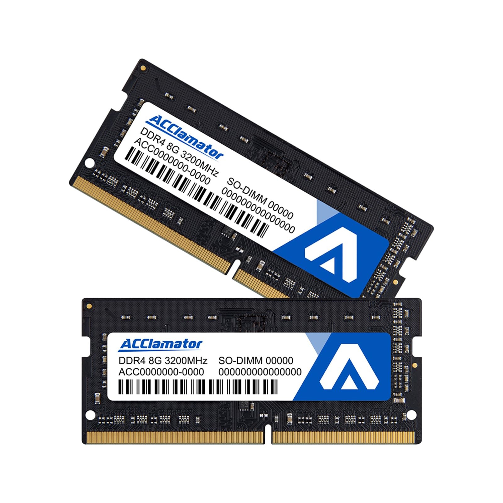 16GB DDR4 3200MHz SODIMM Acclamator Laptop RAM Non ECC