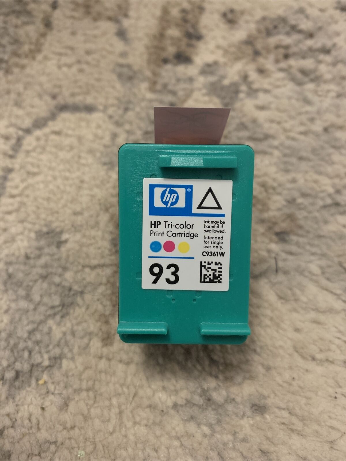 HP 93 Tri Color Ink Cartridge single-Pack, New open box Exp 06/09/08