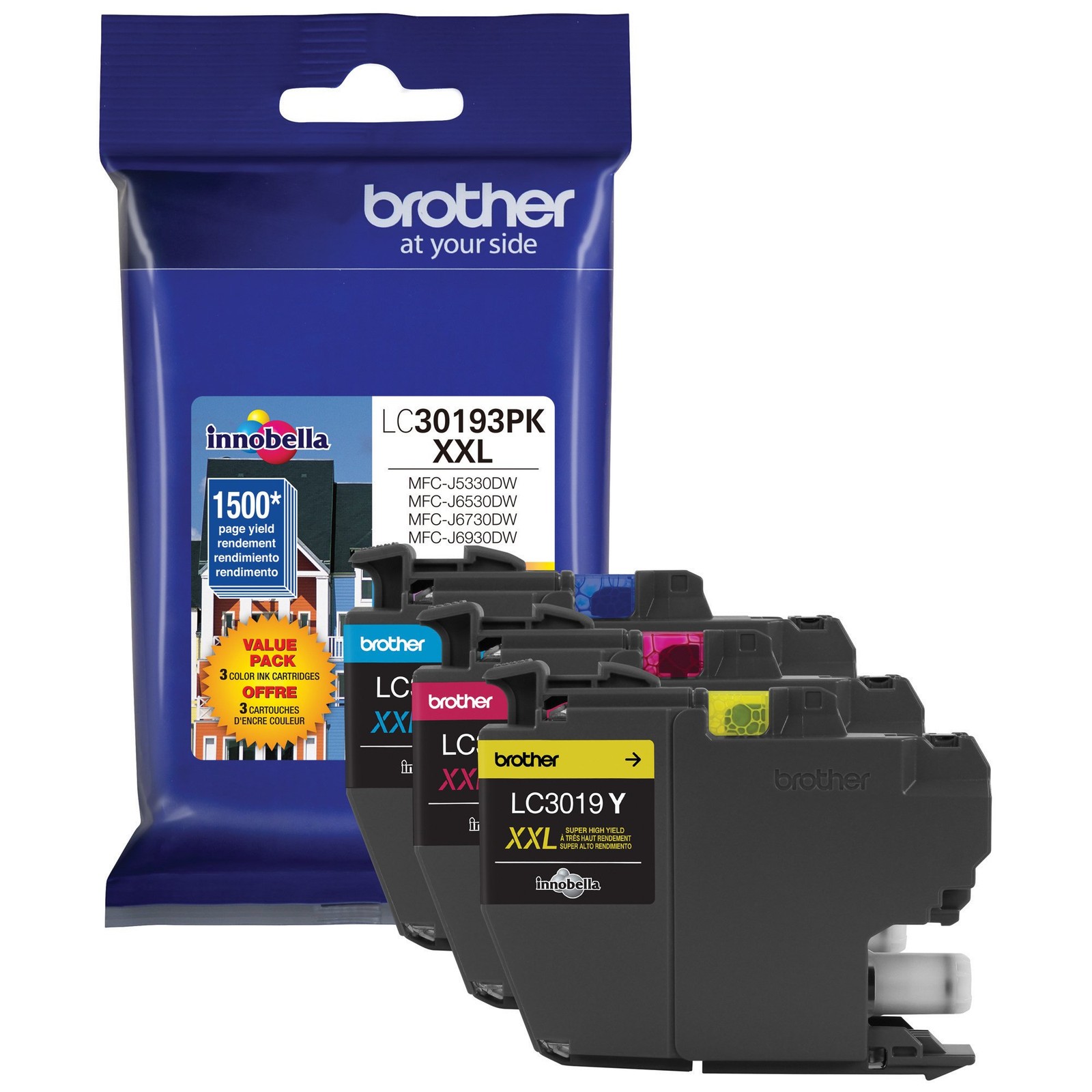 Brother LC30193PK Original Inkjet Ink Cartridge - Cyan
