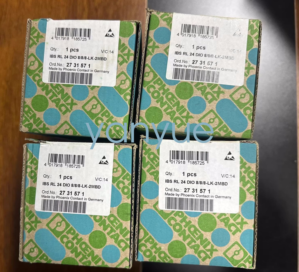 1PCS PHOENIX CONTACT 2731571 IBS RL 24 DIO 8/8/8-LK-2MBD module  FedEx or DHL