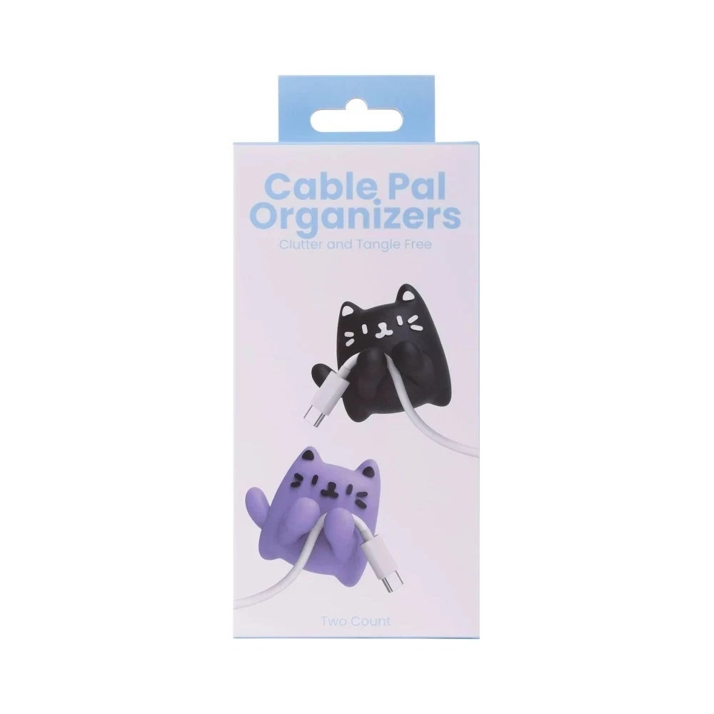 Vivitar 2pk Cable Organizer - Molded Cats