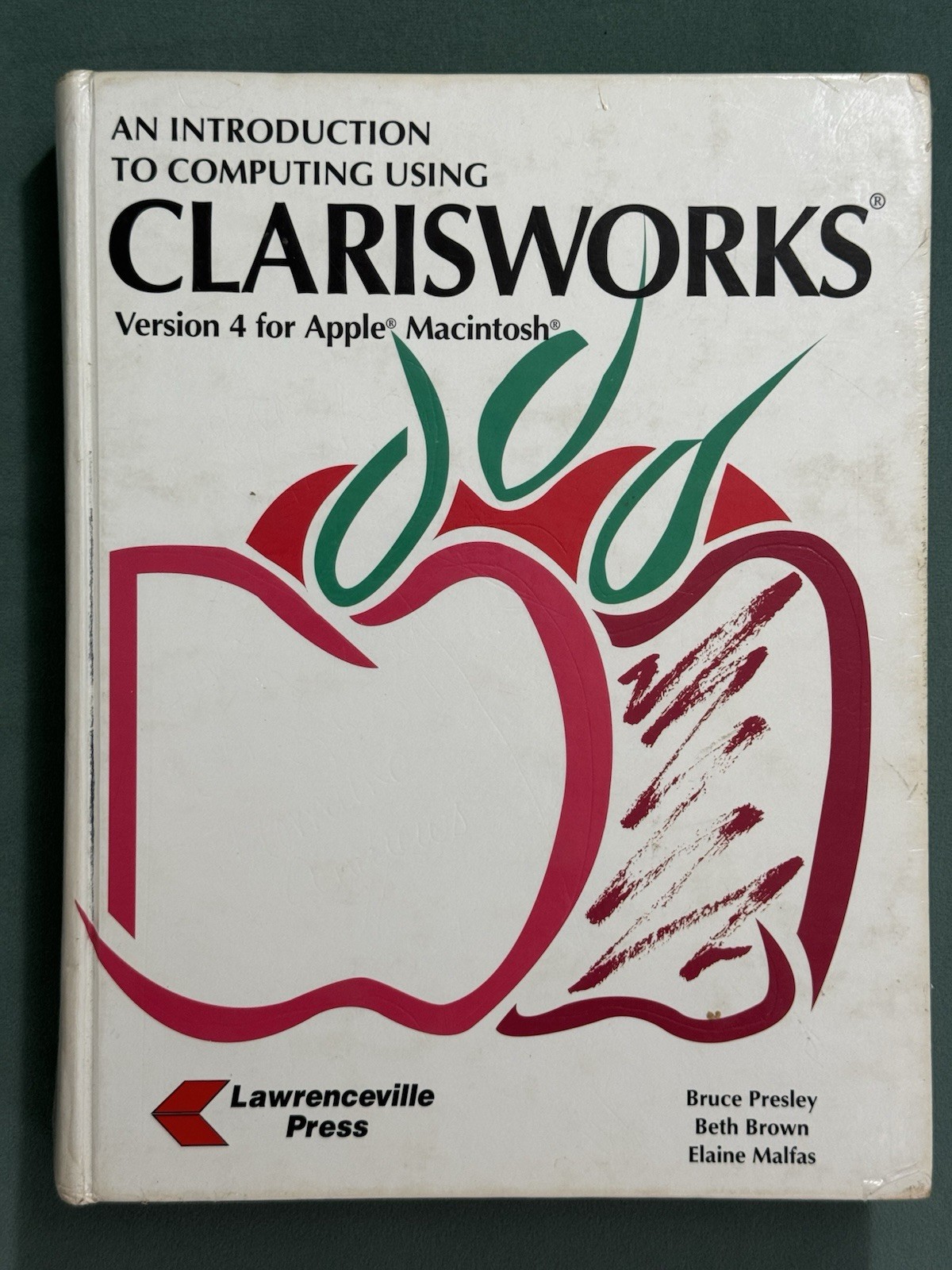 Lawrenceville Press ClarisWorks v4 User Manual Apple Macintosh Vintage