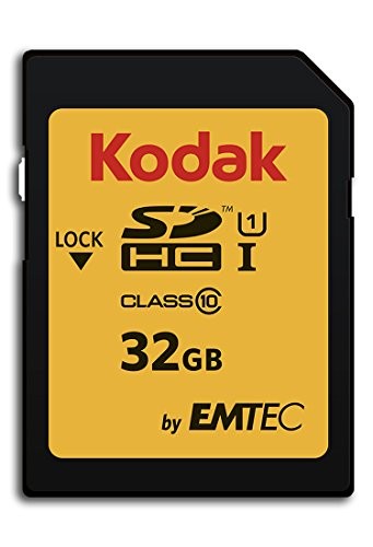 Kodak 32GB Class 10 UHS-I U1 SDHC Memory Card