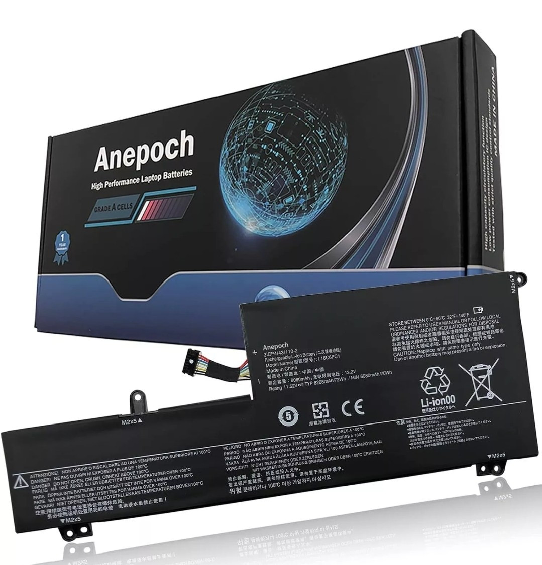 Anepoch L16C6PC1 Laptop Battery Replacement for Lenovo Yoga 720 15 720 15IKB
