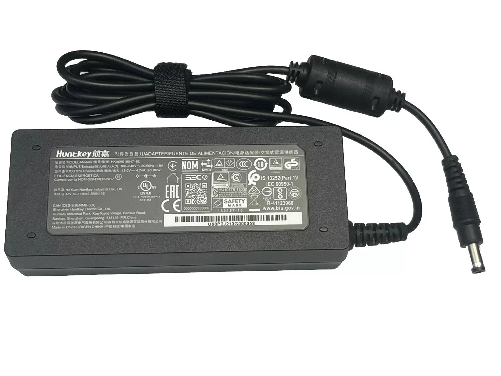 AU SELLER ORIG Intel NUC 19V 4.74A 90W AC PSU HUNT KEY HKA09019047-6U - TESTED