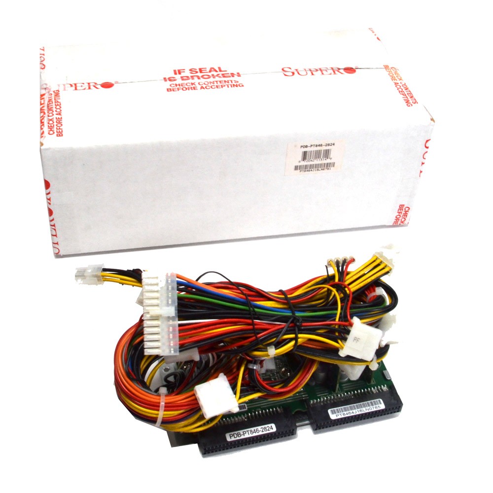 NEW Supermicro PDB-PT846-2824 Power Distribution Board Power Supply 24-Pin ATX