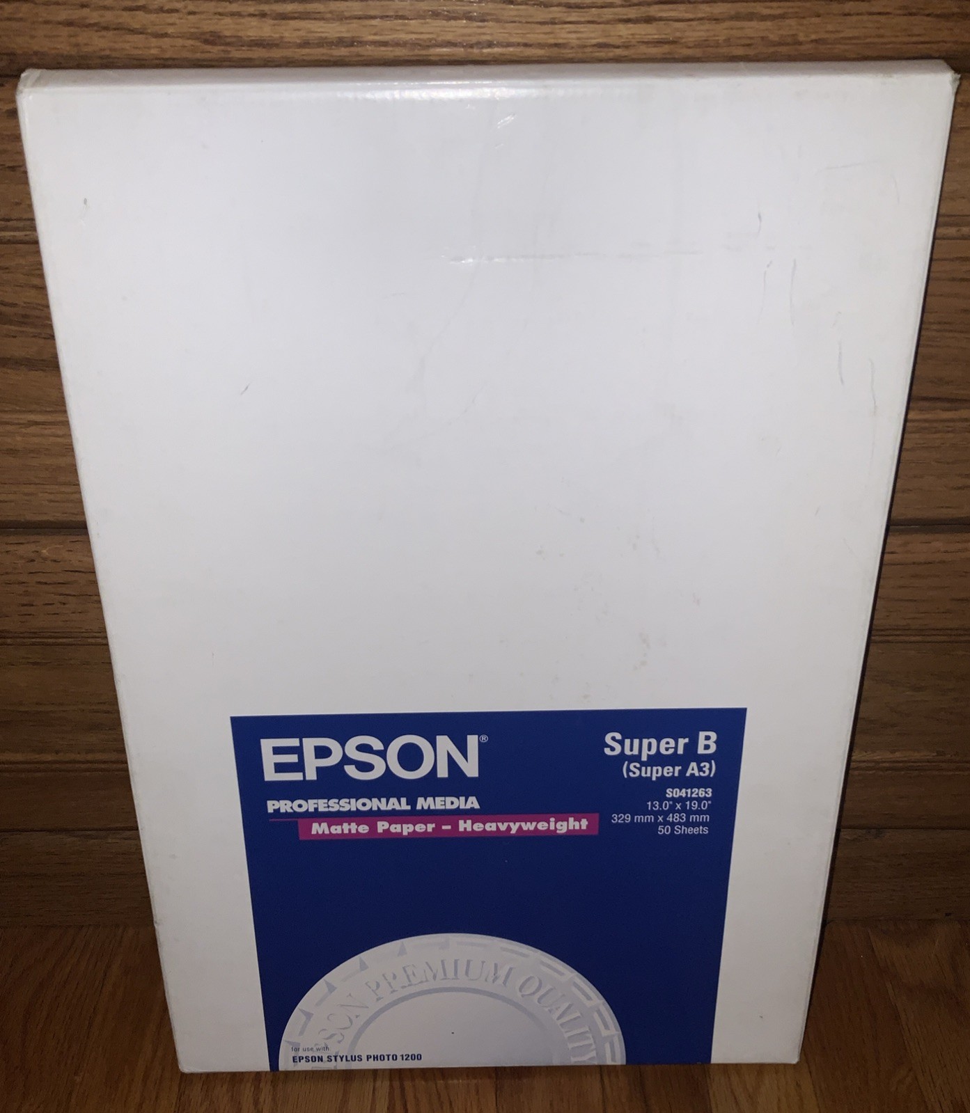 Epson Professional Media 13 x 19 Super B S041263 Professional MATTE  50 Sheets