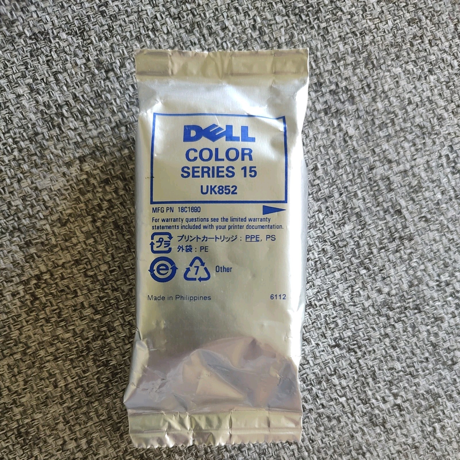 New Dell UK852 color ink cartridge for V105 printer