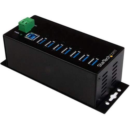 StarTech HB30A7AME 7 Port USB Hub Metal Industrial USB 3.0
