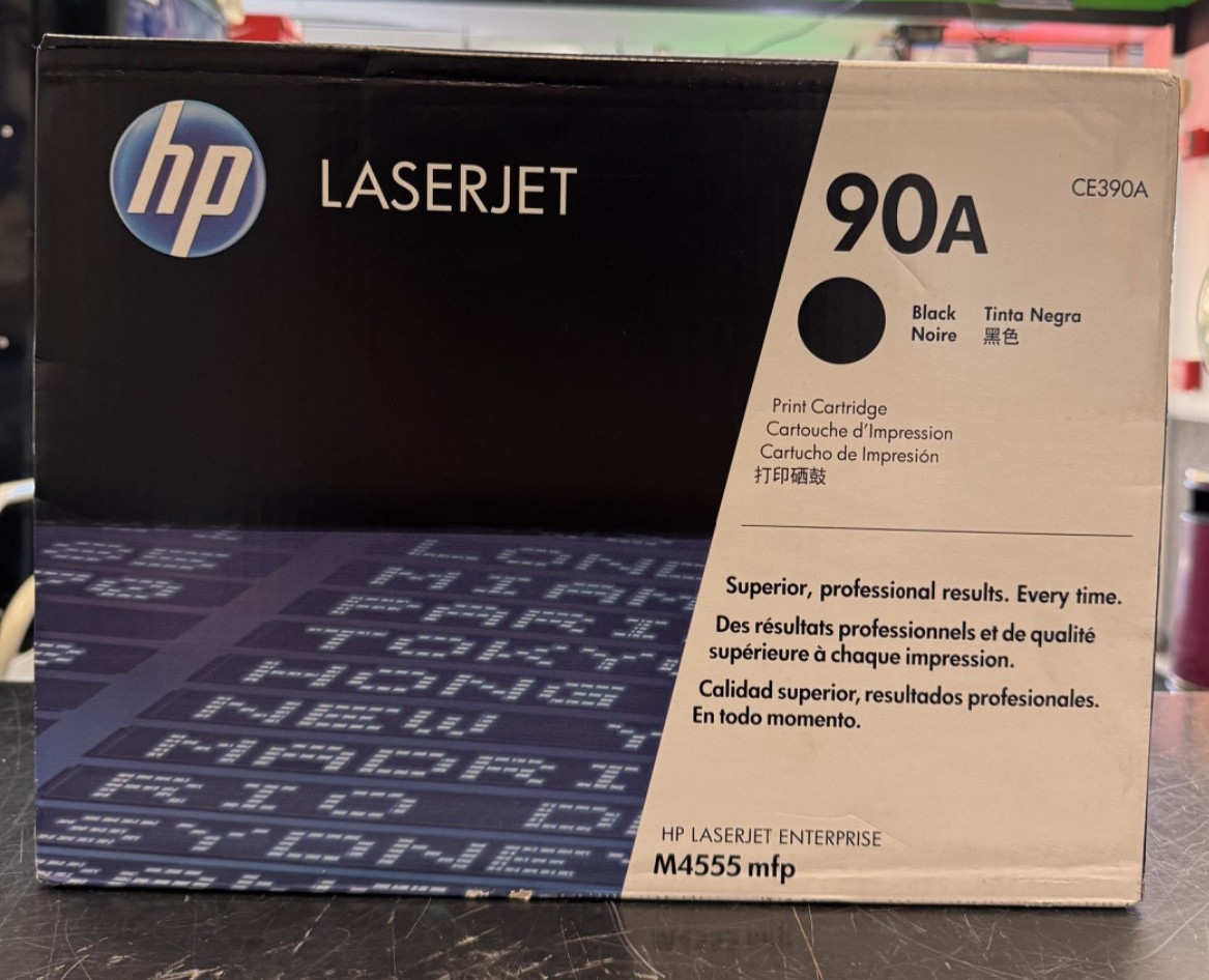 HP 90A/CE390A Black Toner Cartridge