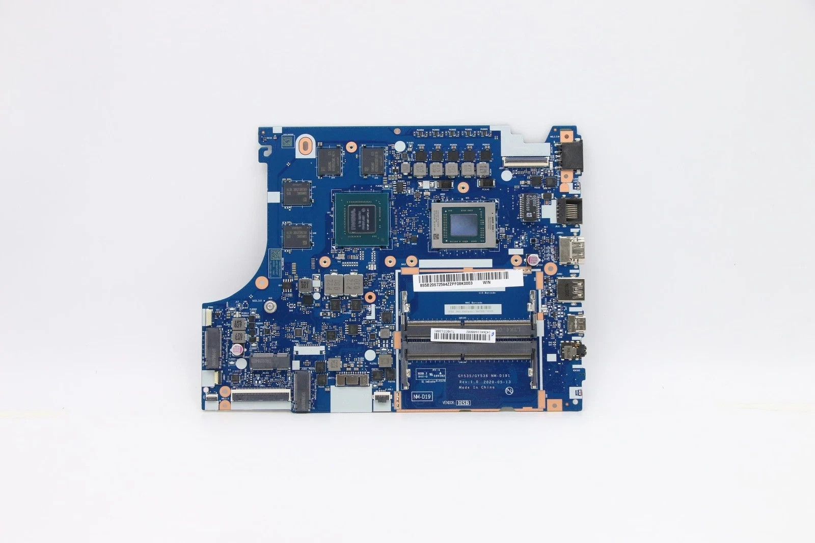 For Lenovo IdeaPad Gaming 3  15ARH05 Laptop Motherboard R5 R7 NM-D191 5B20Y88163