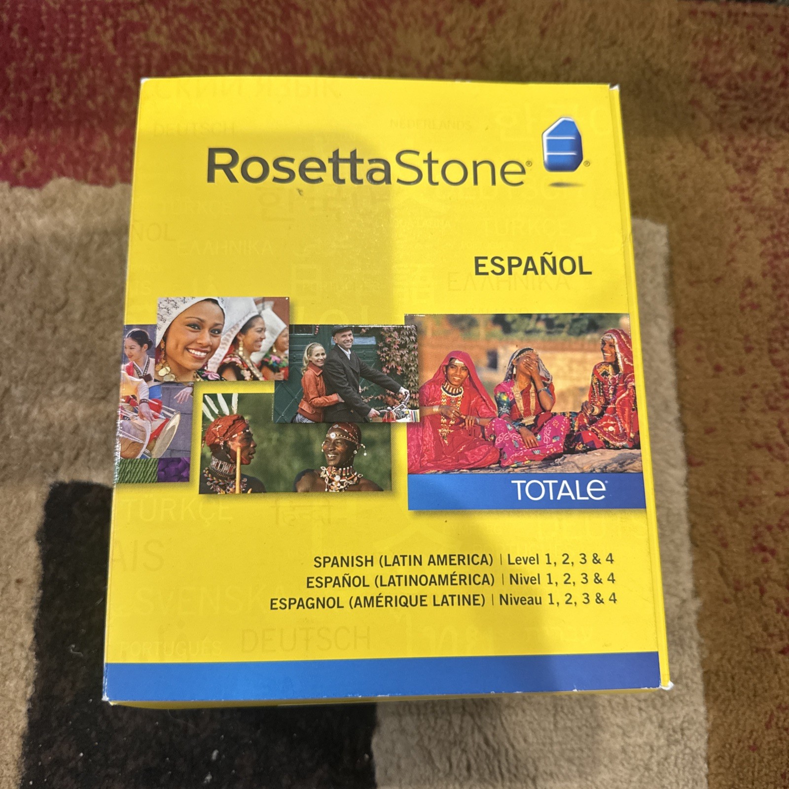 Rosetta Stone V4 TOTALe: Spanish (Spain) Level 1-3 Set for PC, Mac
