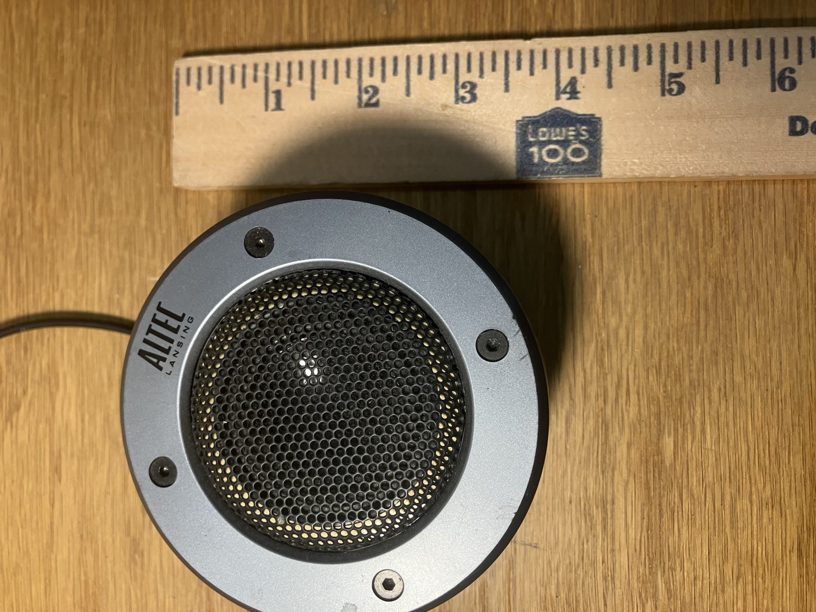 Altec Lansing Orbit USB iML227 1.0 Wired USB Portable Speaker Silver/Black