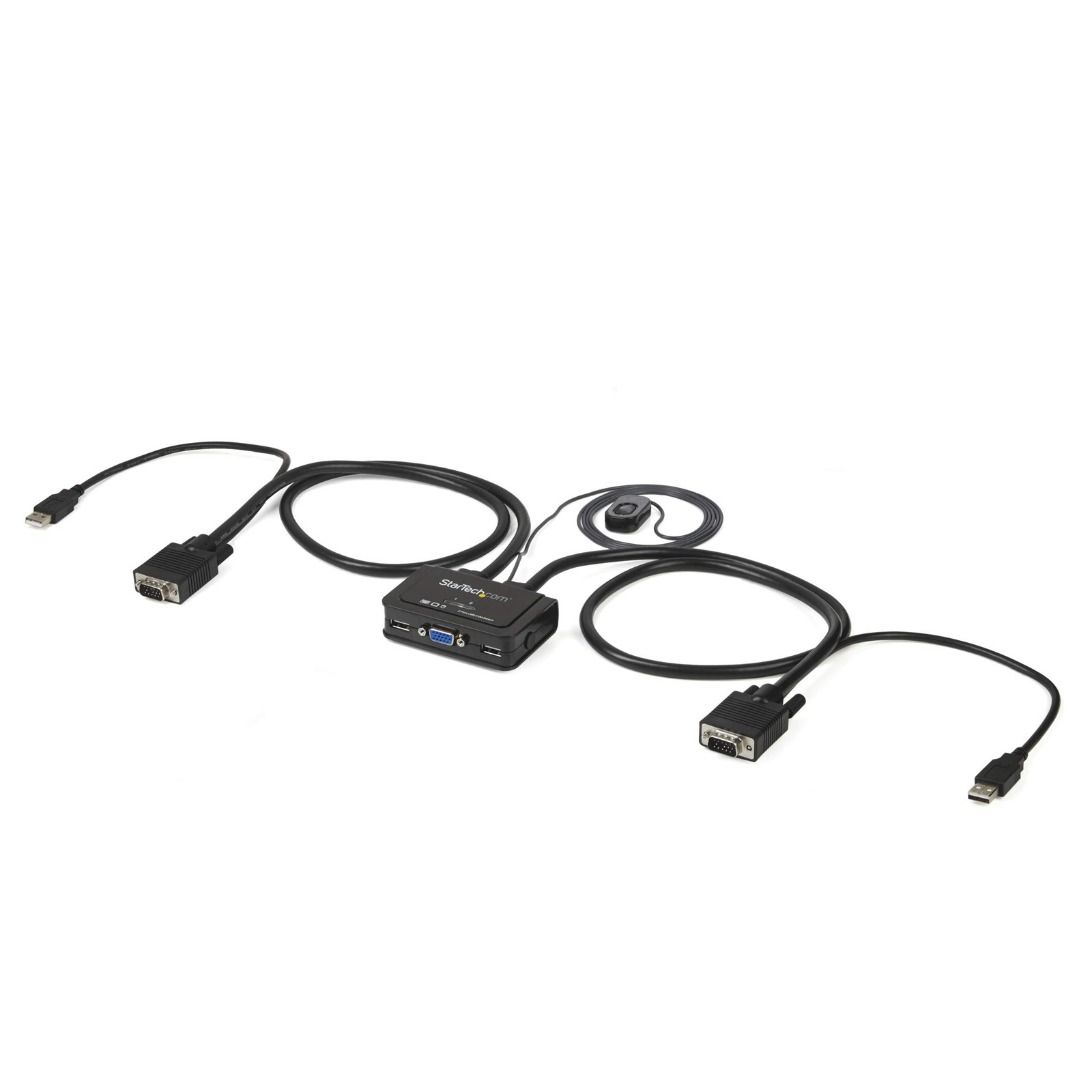 Startech Startech 2-Port Usb Vga Cable Kvm Switch 2048X1536 Usb Powered