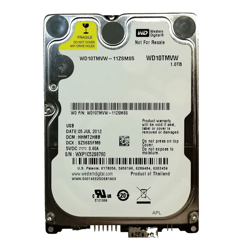 Compatible Western Digital 1TB WD10TMVW-11ZSMS5 USB 3.0 Portable External HDD