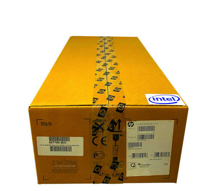 507780-B21 I HP ProLiant BL460c G6 Server BRAND NEW SEALED