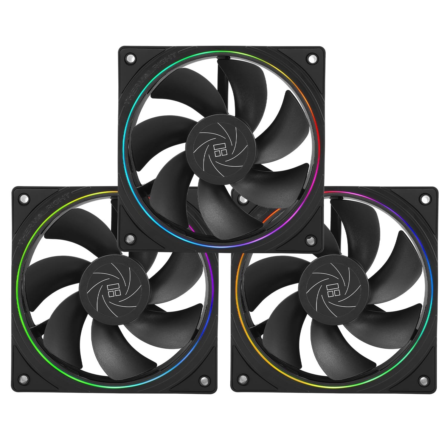 Thermalright TL-S12R X3 CPU Fan 120mm Reverse Fan Case Cooler Fan Comes with ...