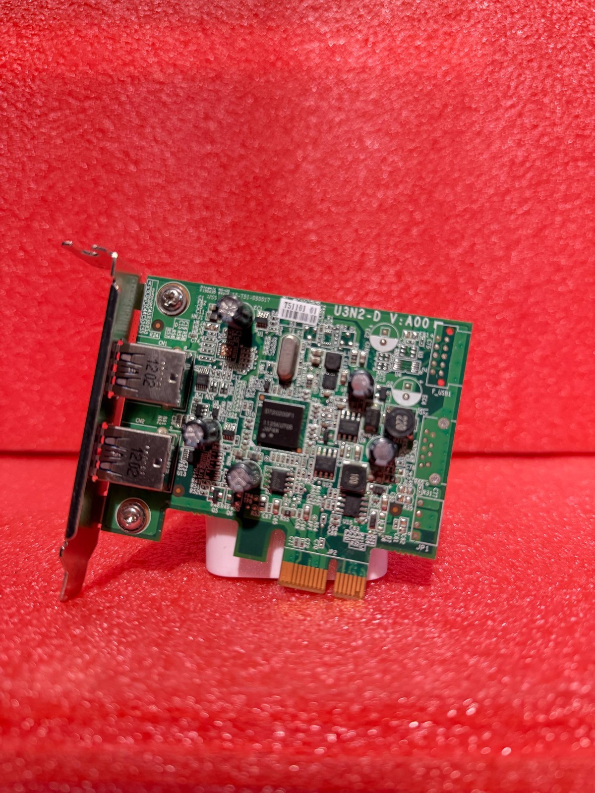 Dell PowerEdge R720 R730 OptiPlex Dual USB 3.0 PCIe Card Low Profile FWGJ8 0FWGJ