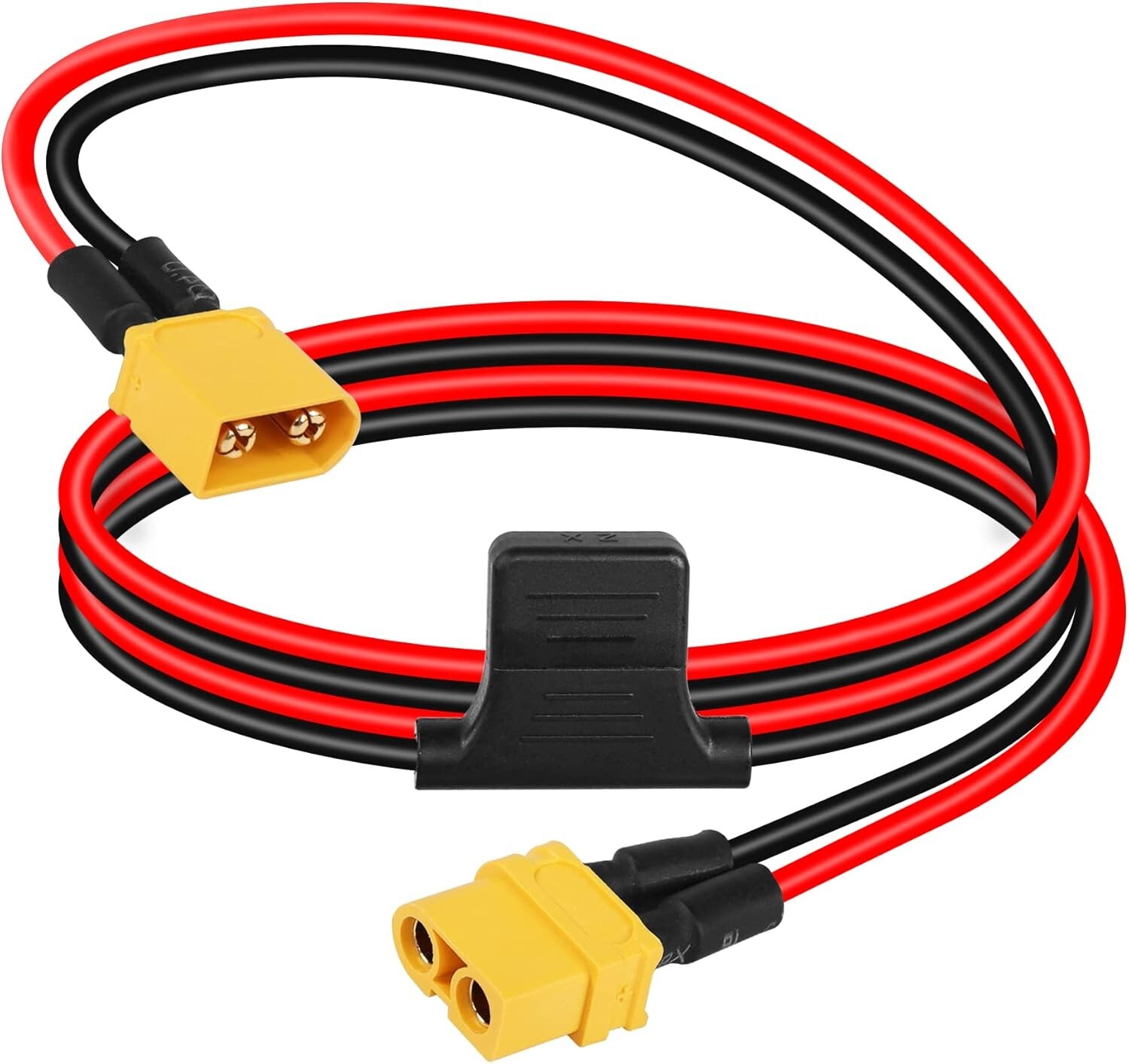 XT60 Extension Cable,12AWG 30A XT60 Male to XT60 Female Power Cord for Ebike,...
