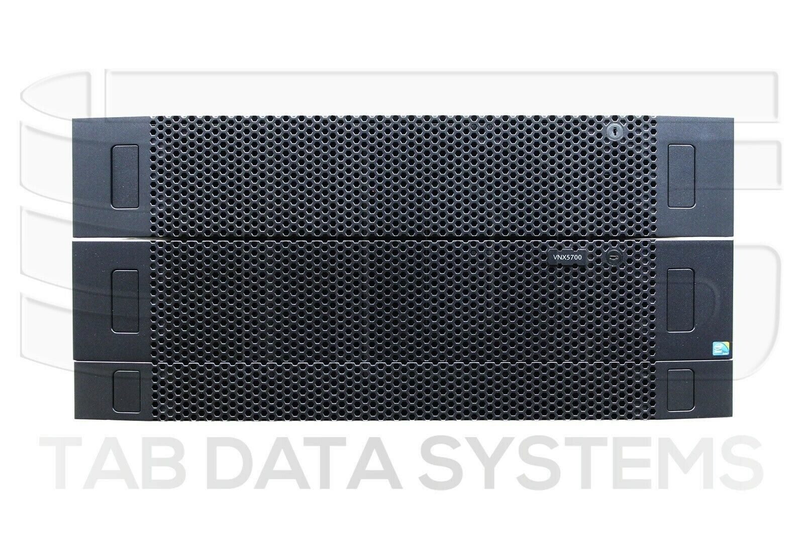 EMC VNX5700 Block System w/ 25x VX-2S10-600 600GB HDD, 2x SPS, Accesories