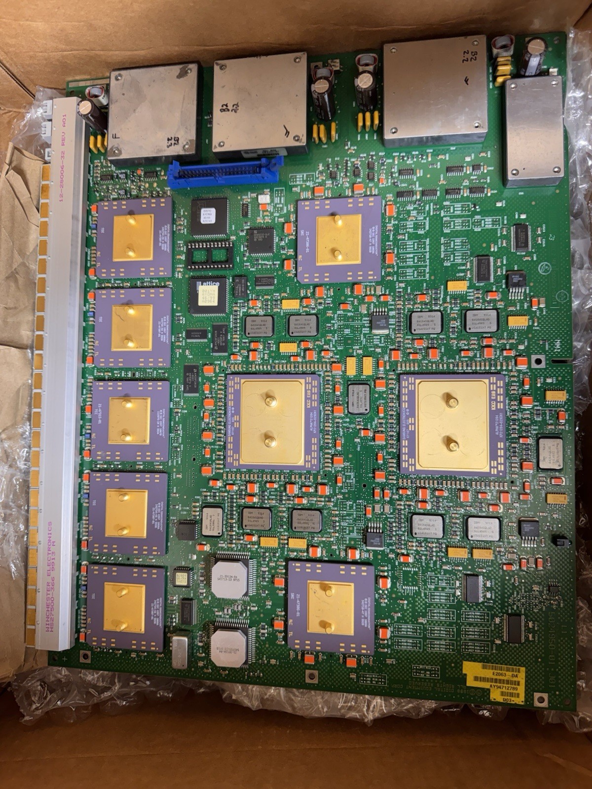 DEC Digital Gold PDP-11 VAX RAM/KDJ/F CPU/TCM/MCM Alpha Card Blade board Module