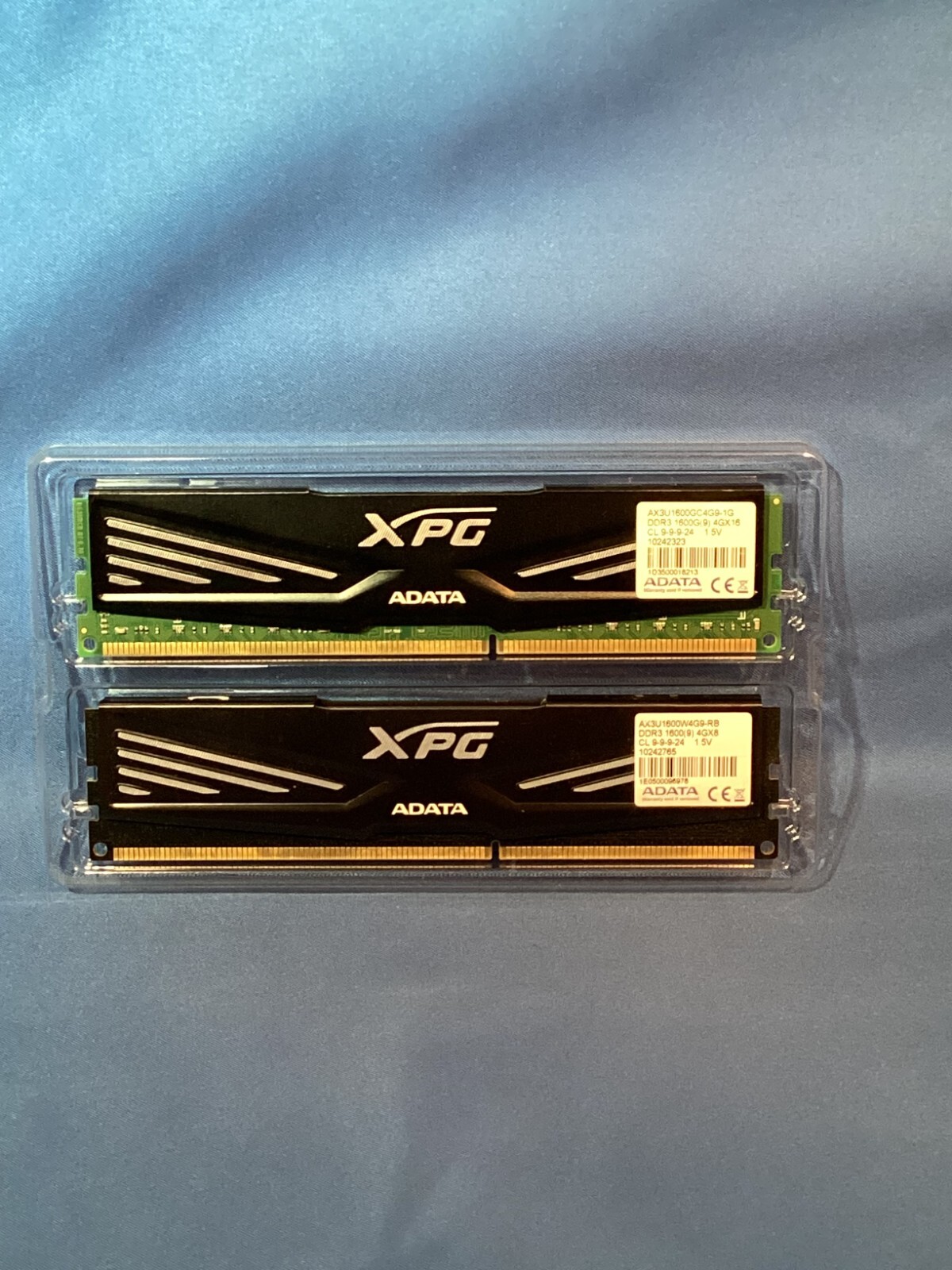 XPG ADATA Ram sticks (see description for each stick)
