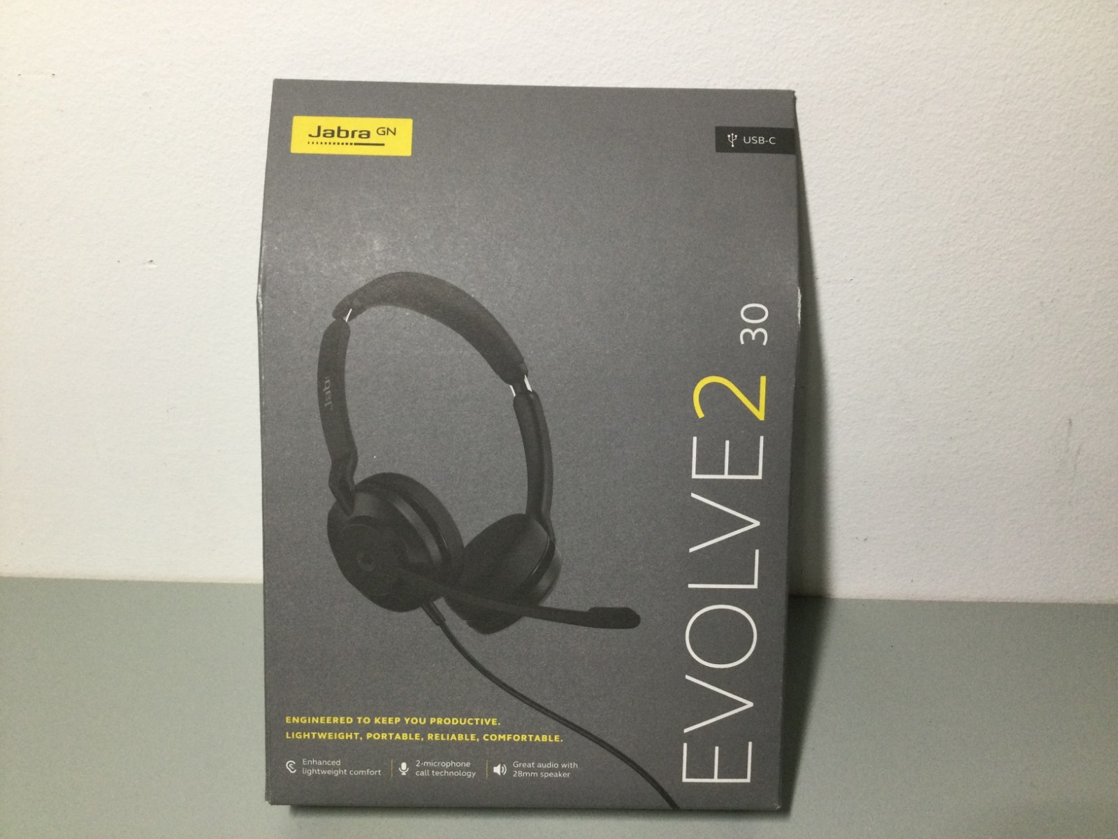 New Jabra Evolve2 30 USB-C Sealed Headset 23089-999-879