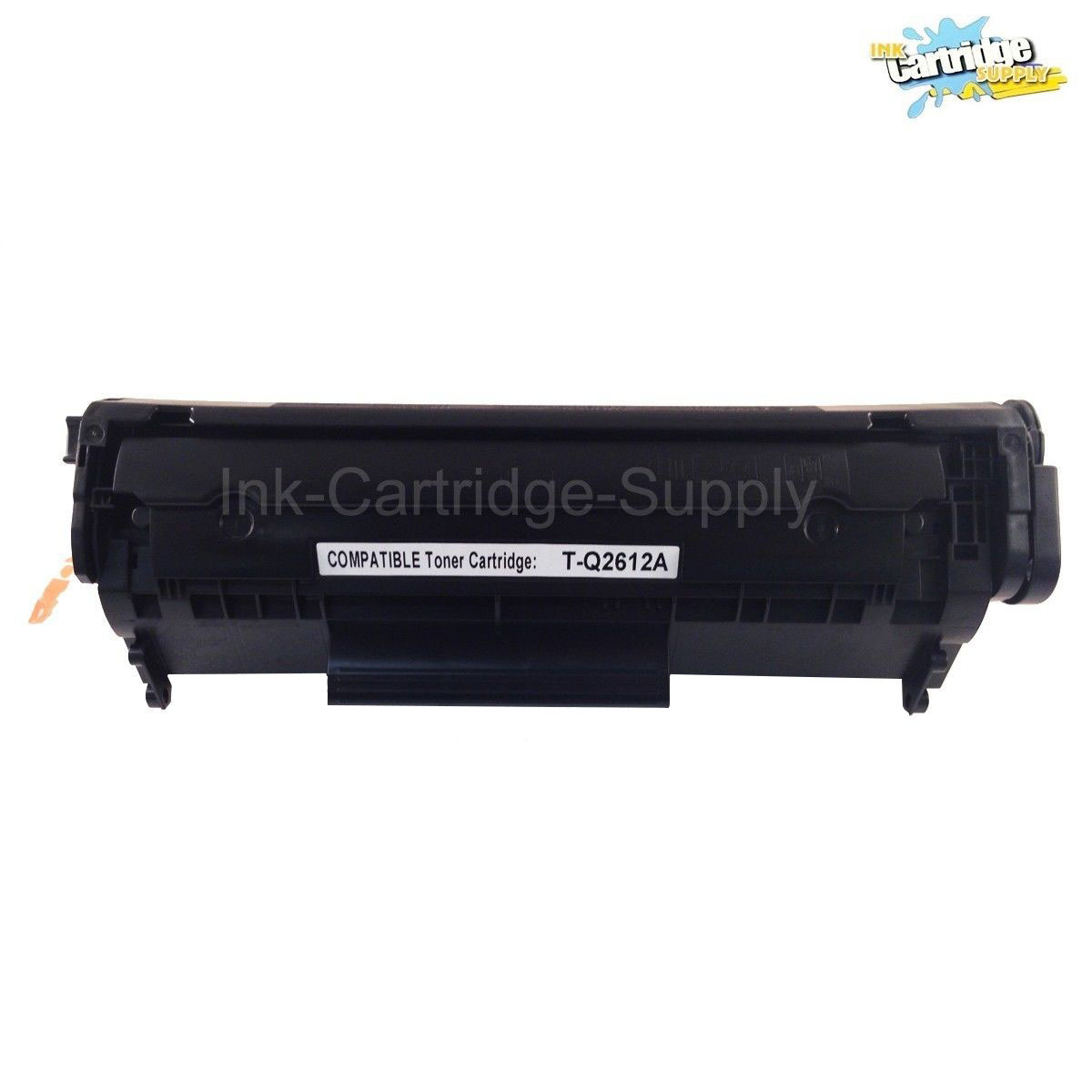 1PK Q2612A 12A Black Toner Cartridge for HP LaserJet M1319 M1319f 1010 1012 
