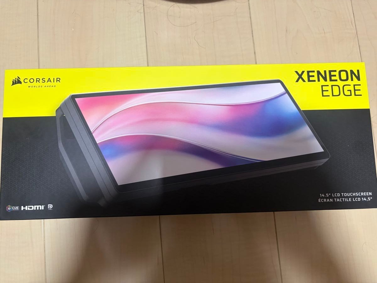 Corsair Xeneon Edge 14.5in LCD Touchscreen Black Ultra-Wide Sub Monitor Used