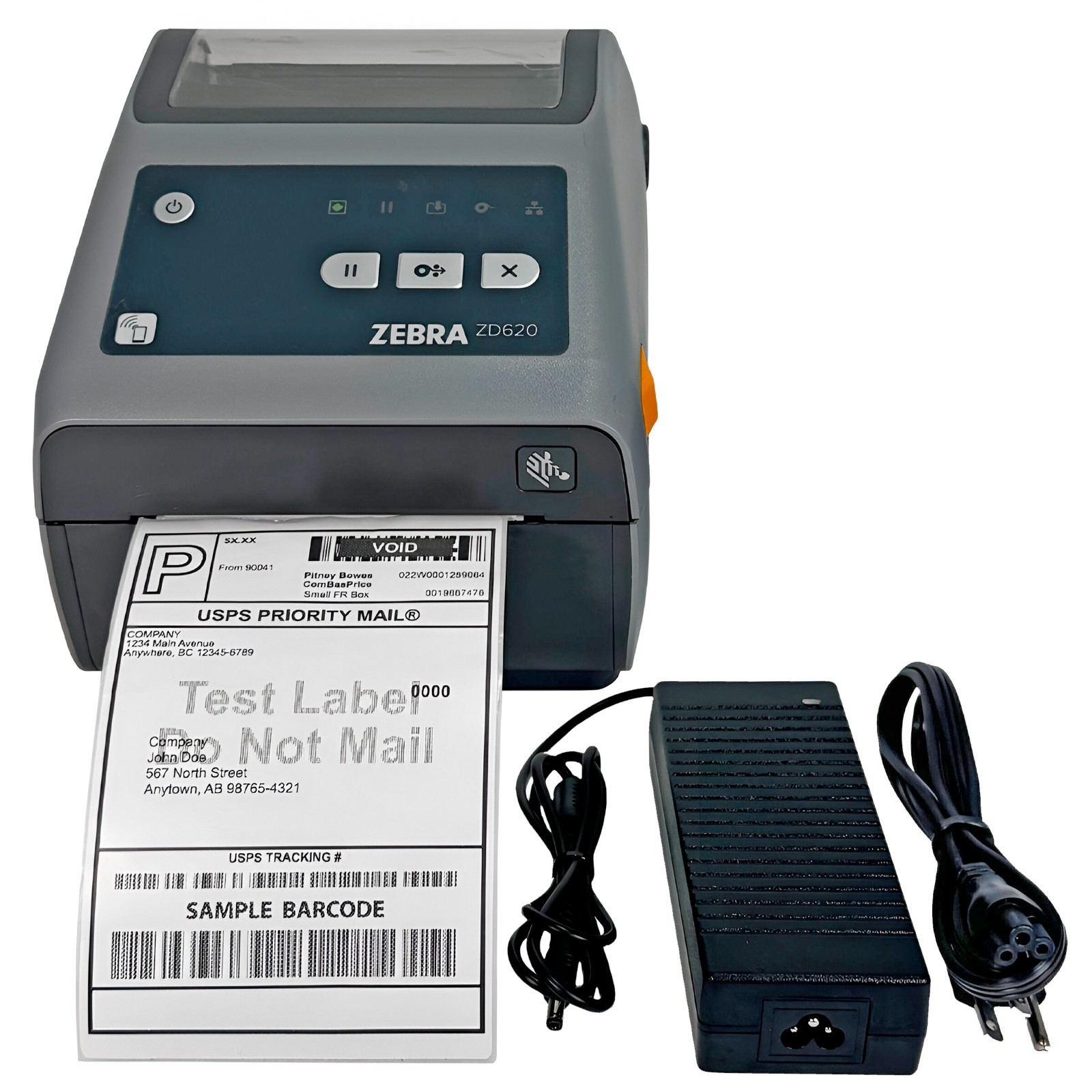 Zebra ZD620 (Earlier Than ZD621) Direct Thermal Barcode Label Printer USB LAN BT