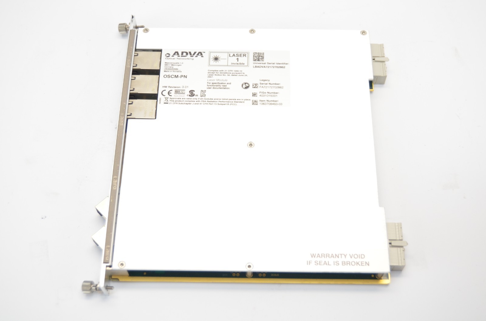 ADVA Optical Networking OSCM-PN 1063708463-03 LBADVA72172702862