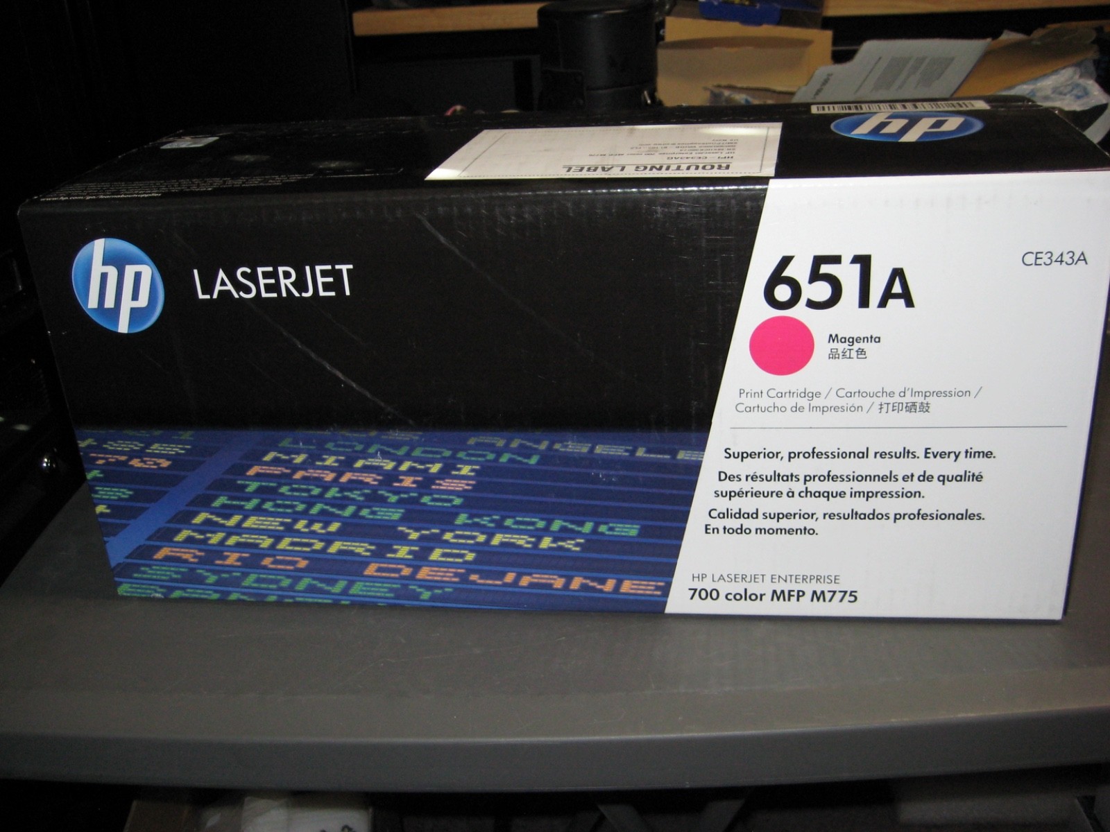 HP 651A LaserJet Toner Cartridge - Magenta New Sealed Read Description