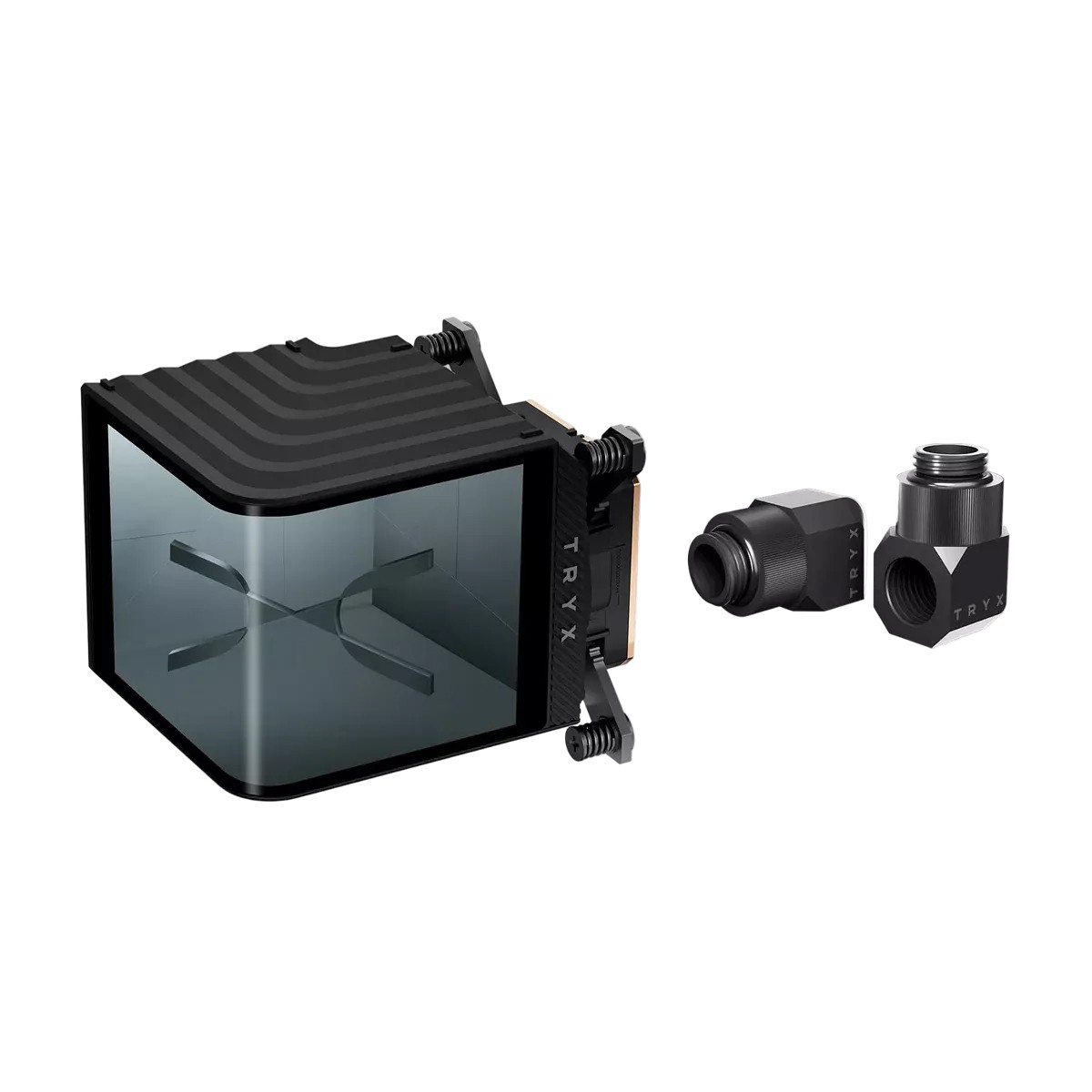 TRYX PANORAMA WB CPU Water Block, Black