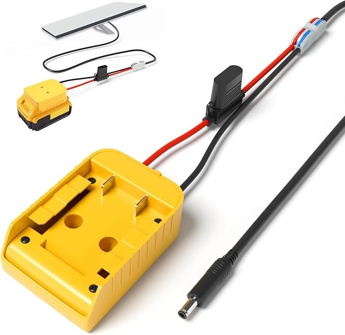 Starlink Mini To DeWalt Battery Power Supply Adapter - Battery MOD Starlink Mini