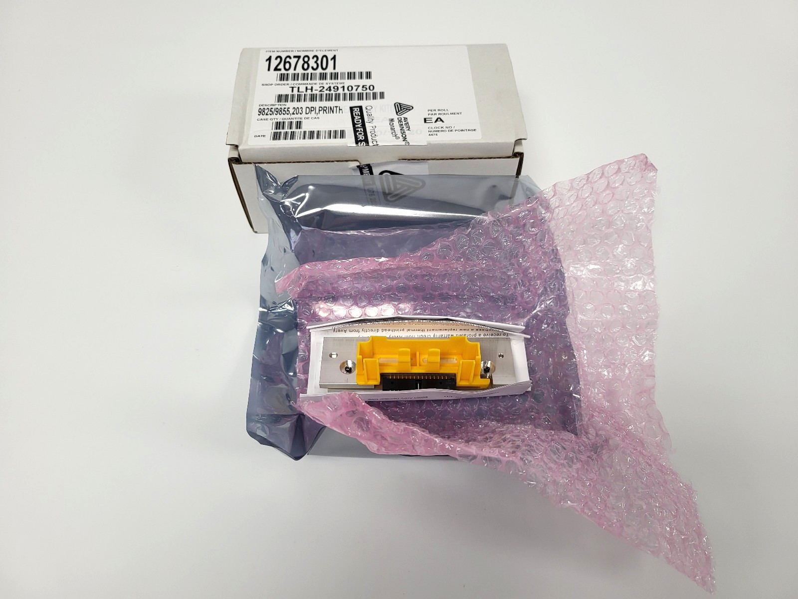 Avery OEM 203DPI Printhead 12678301 For Avery Thermal Label Printer 9825 9855