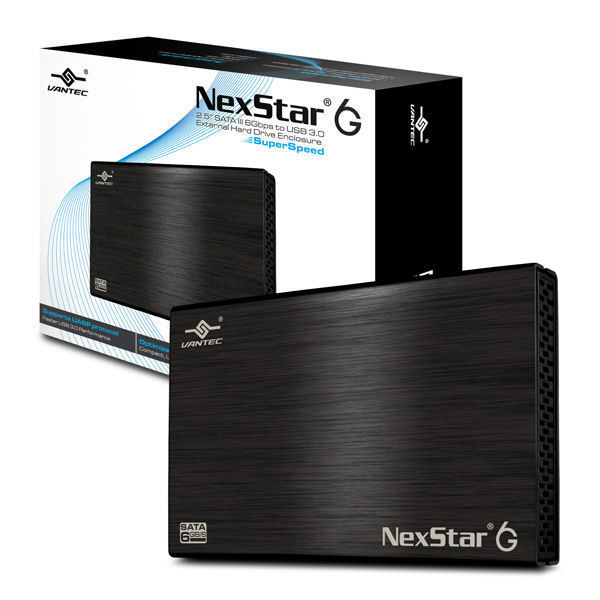 Vantec NST-266S3-BK NexStar 6G 2.5inch SATA III 6Gbp/s to USB3.0 External HDD En